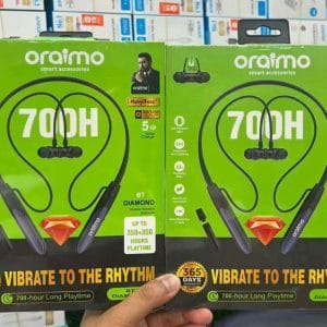 Oraimo BT Diamond | Double Battery | 700H Battery Backup